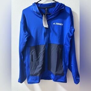 Adidas Terrex Royal Blue hiking Jacket with Black Details